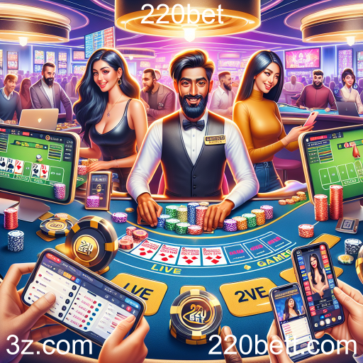 A Emocionante Experiência dos Jogos Ao Vivo no 220bet